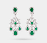 Lustrous Diamond Dangling Earring